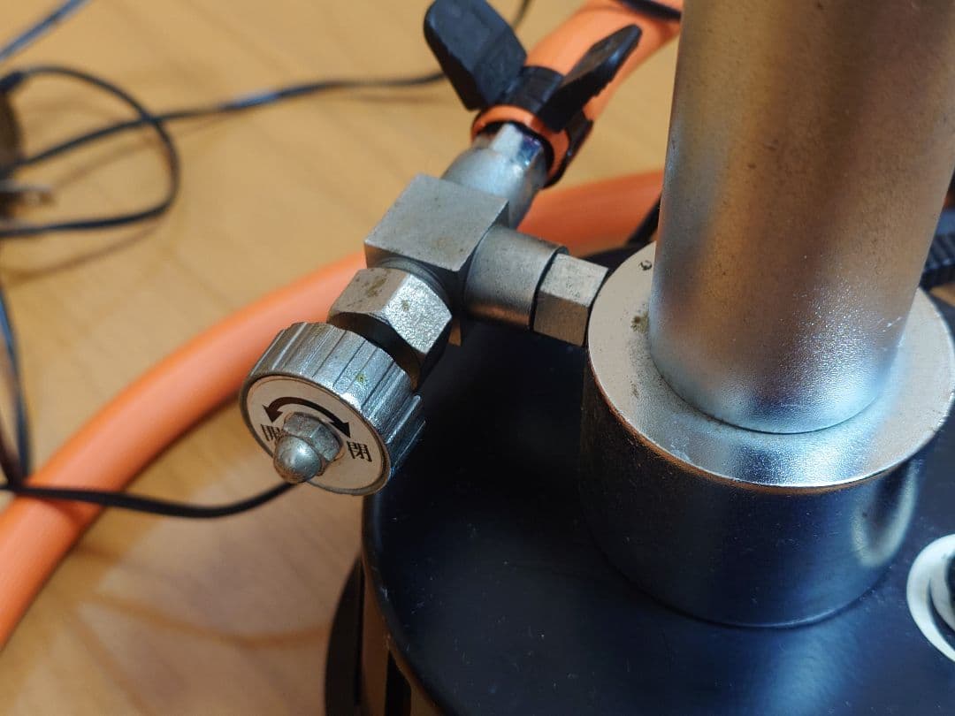 ぽんズさま専用きなりガラス ファンバーナー③