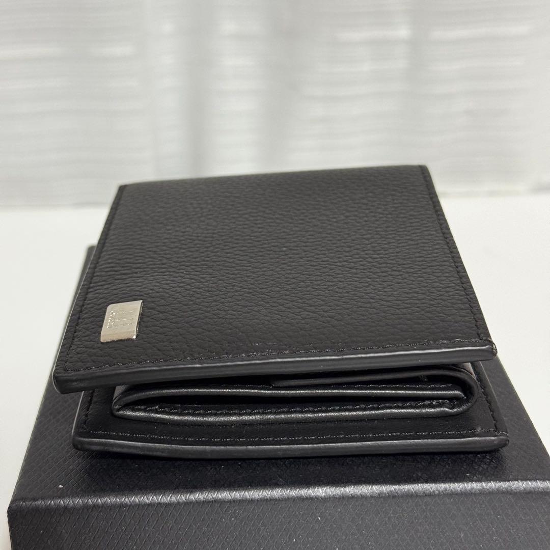 ⭐️未使用級⭐️ ダンヒル　アボリティーズ　二つ折り財布　ビルフォード　ブラック