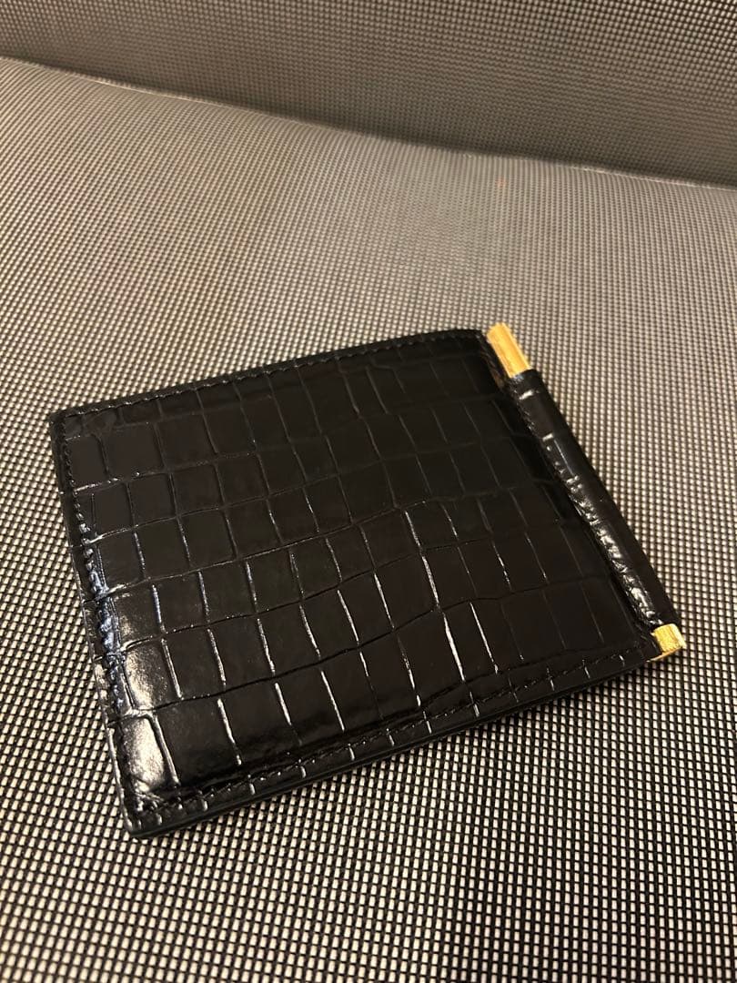 トムフォード　マネークリップ　クロコ柄　財布　バッグ