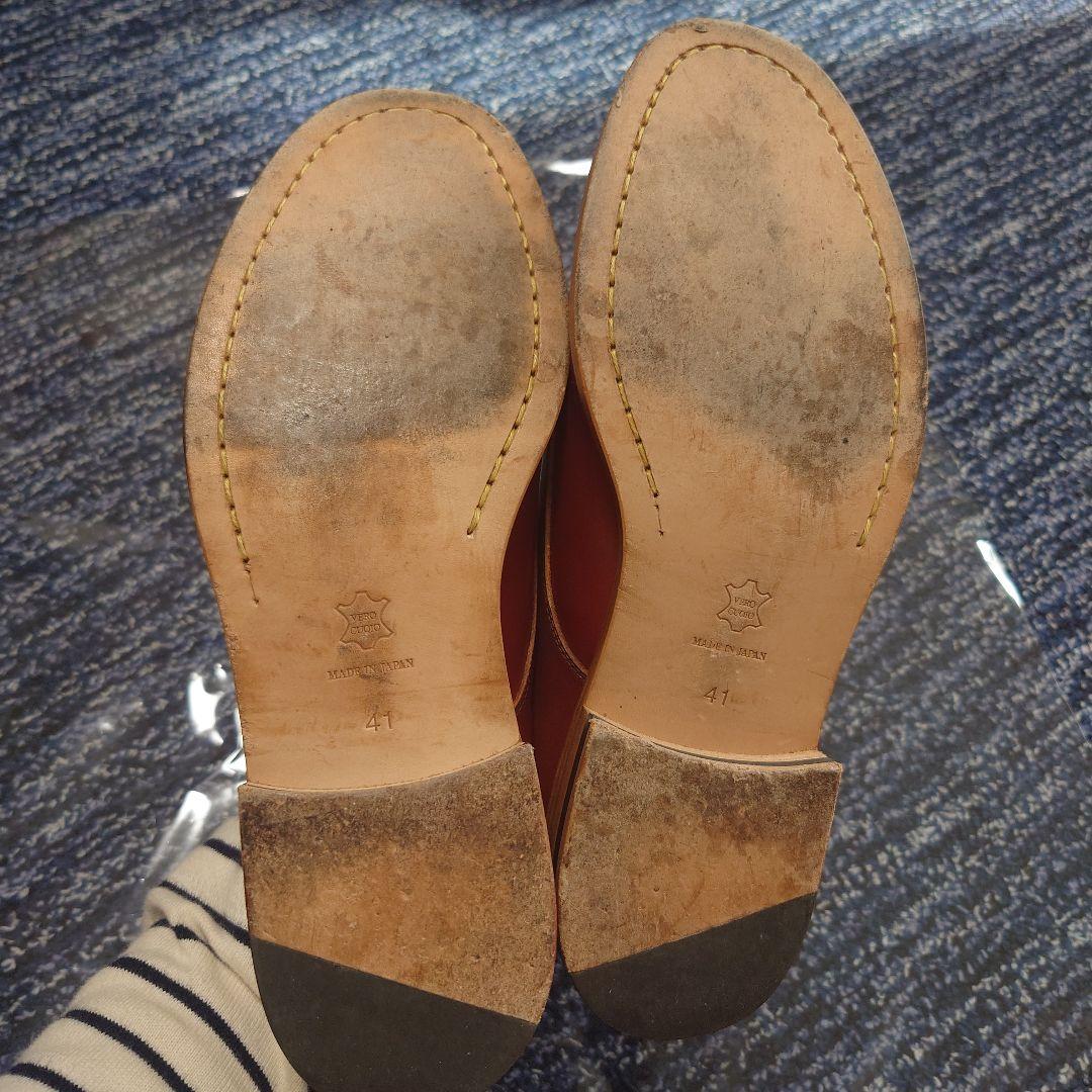 Padrone ブラウン ドレスシューズ