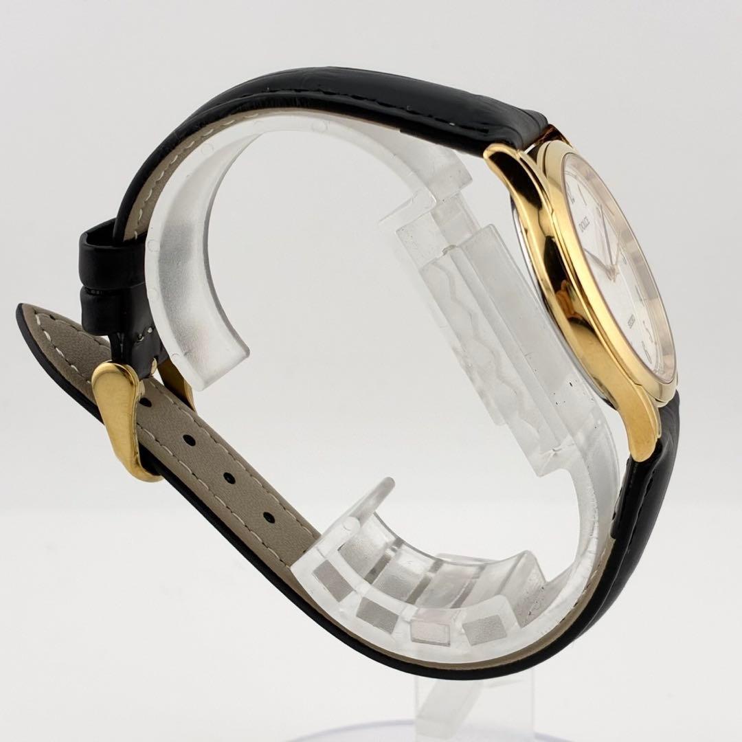 【希少/電池交換済】SEIKO　DOLCE　腕時計　新品ベルト　ゴールド