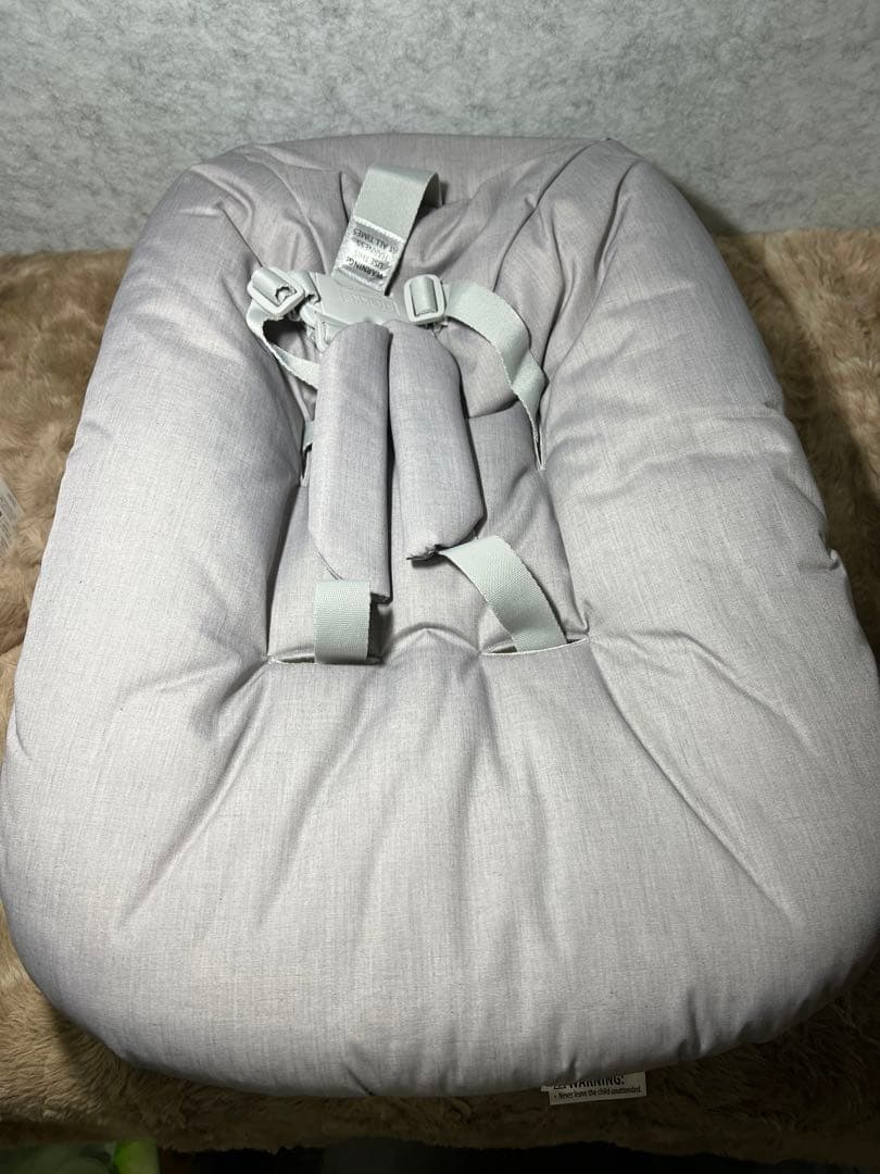 Stokke(ストッケ)トリップトラップ ベビーチェア パッドセット　グレー