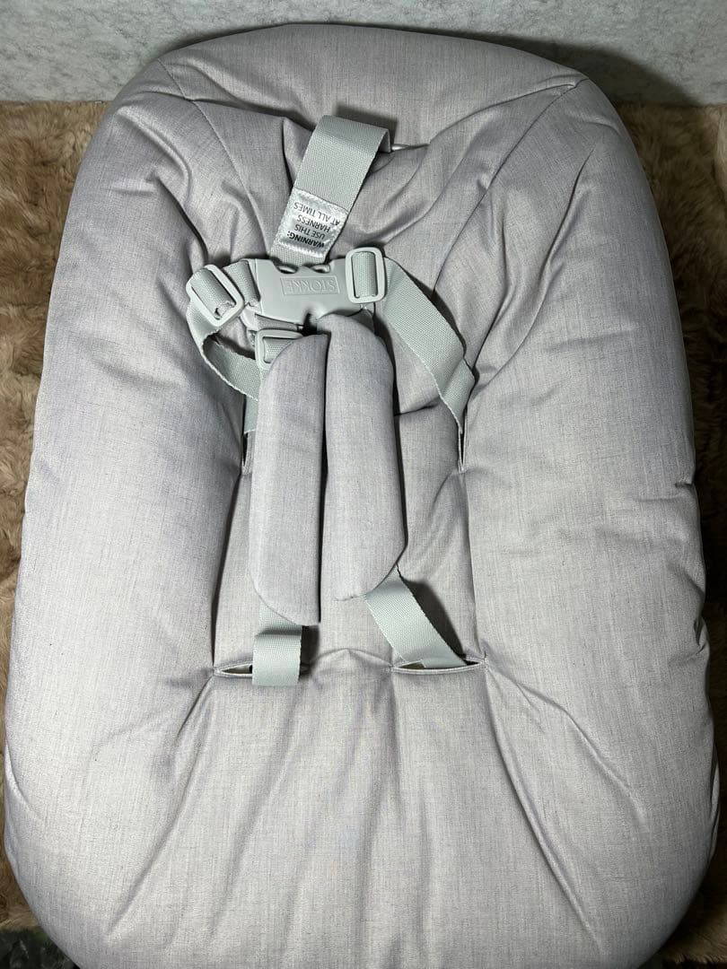 Stokke(ストッケ)トリップトラップ ベビーチェア パッドセット　グレー