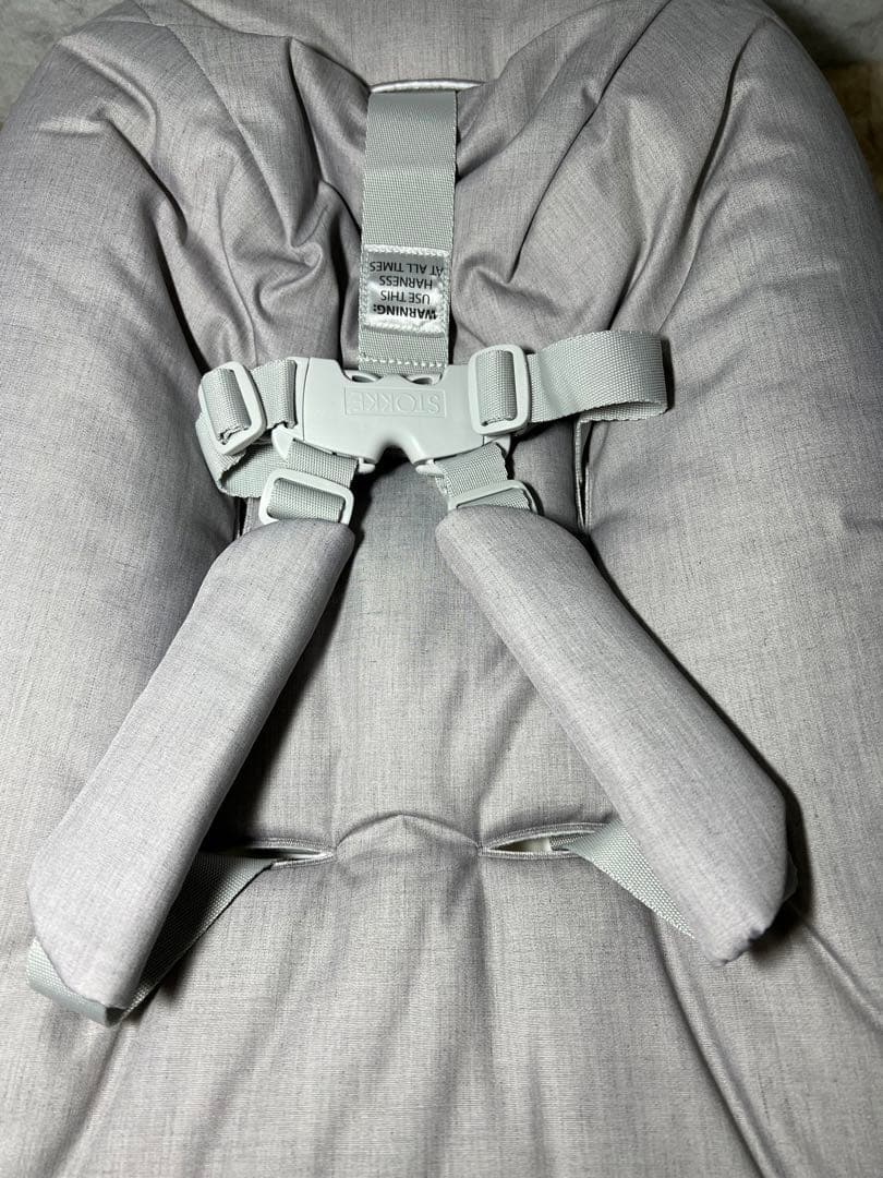 Stokke(ストッケ)トリップトラップ ベビーチェア パッドセット　グレー