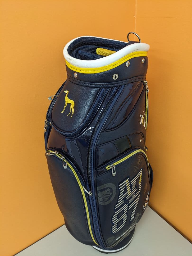 ❶ アダバット adabat AD87 合皮 ネイビー　キャディーバッグ