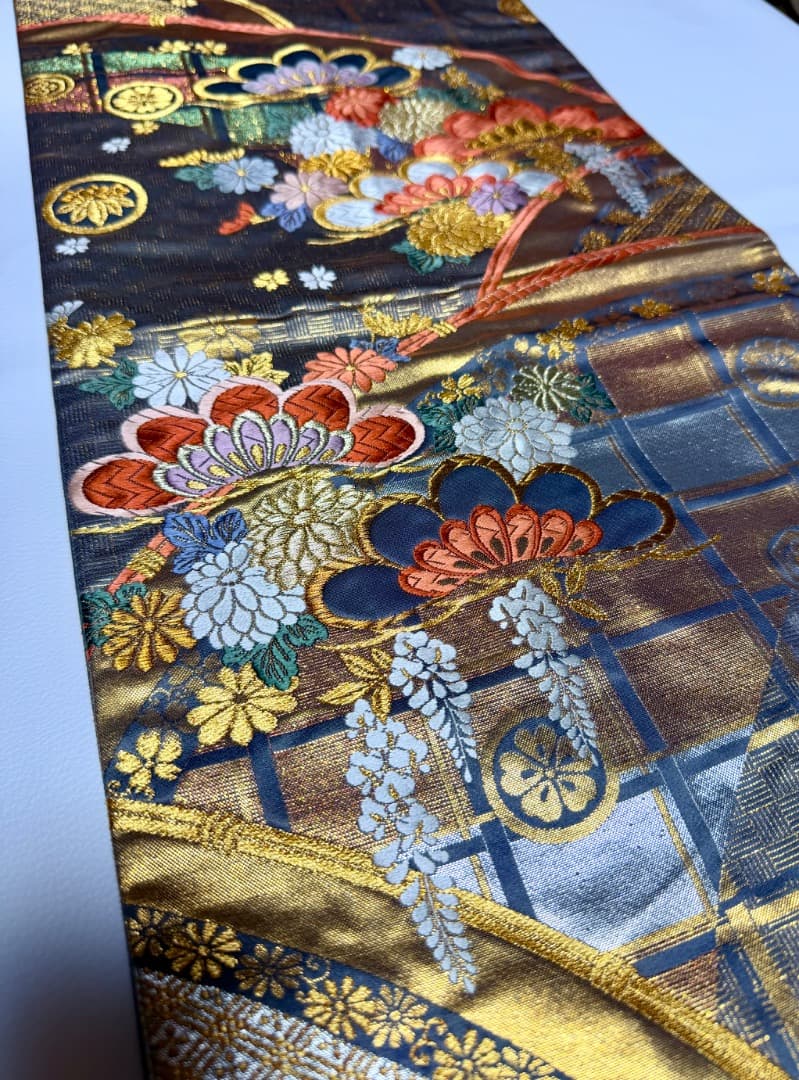 高級 袋帯 正絹 六通柄 フォーマル 訪問着 留袖 約50万円