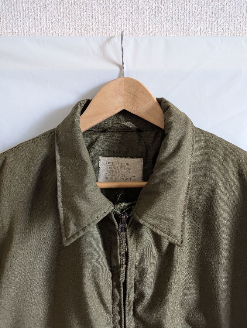 デッド US ARMY フライトジャケット M-R ヴィンテージ ヘリクルー