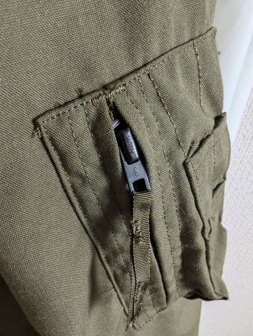 デッド US ARMY フライトジャケット M-R ヴィンテージ ヘリクルー