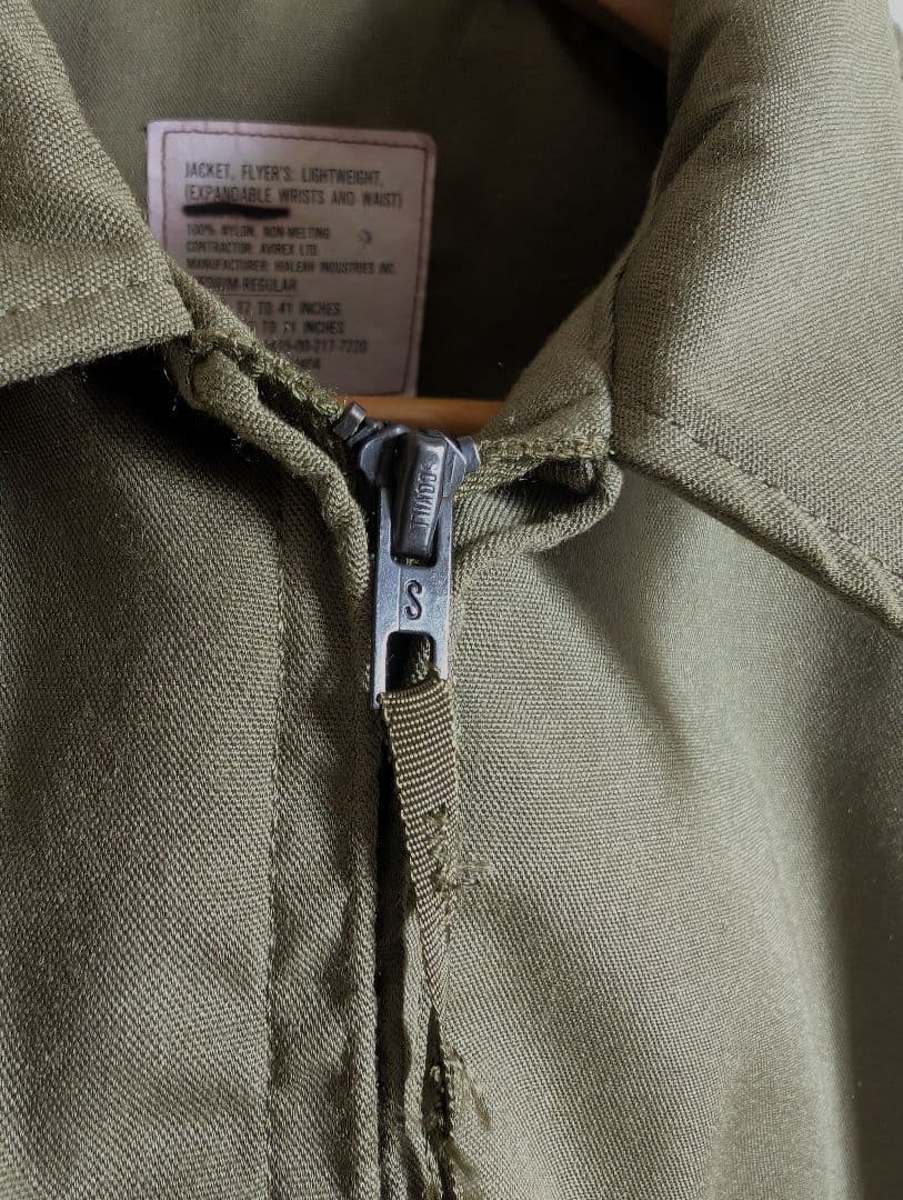 デッド US ARMY フライトジャケット M-R ヴィンテージ ヘリクルー