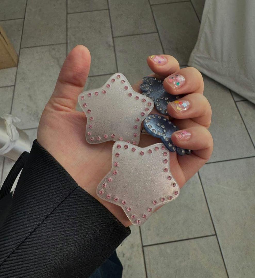 sandyliangwing clips iniceblue 完売新品最終値下げ