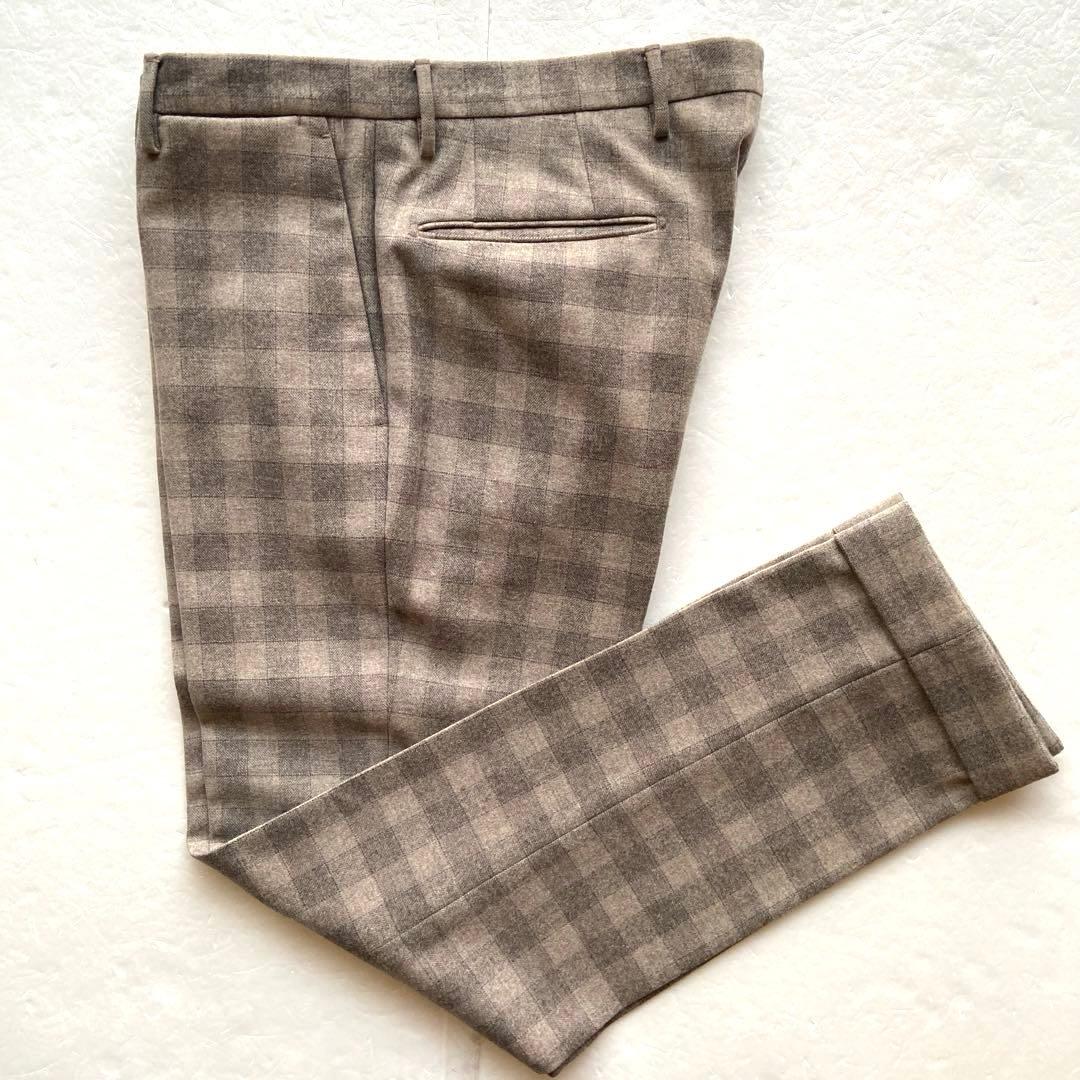 秋冬　美品　イタリアINCOTEX インコテックス　ウールスラックス　ジャケパン