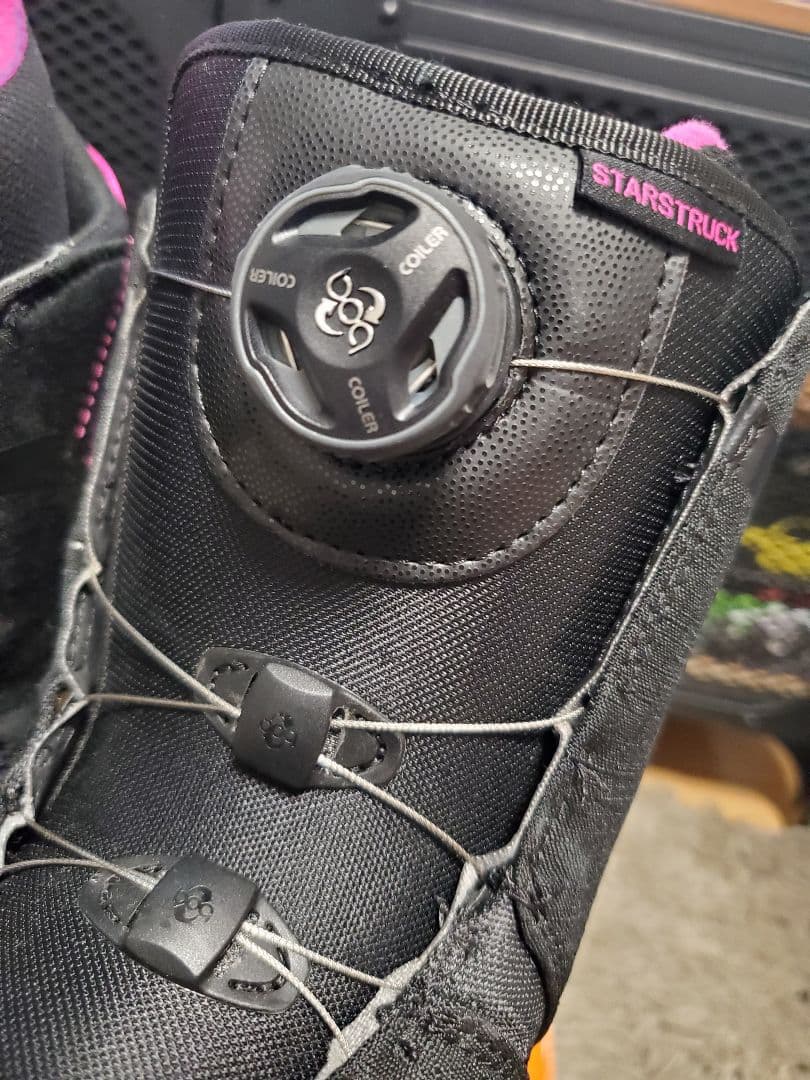 美品 BURTON スノーボードブーツ 女性用 #ブラック#ピンク