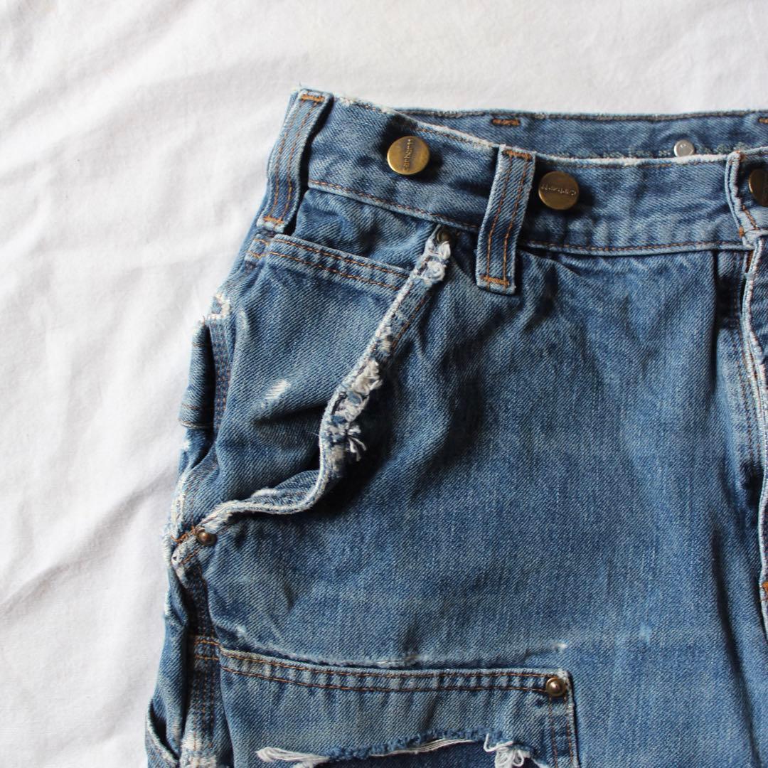 ［最高雰囲気］Carhartt ダブルニー ペインターパンツ 33×30 デニム