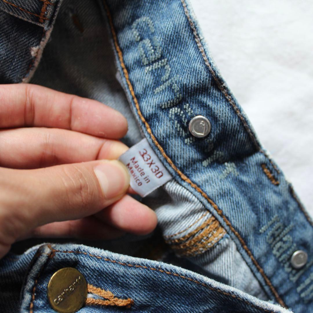 ［最高雰囲気］Carhartt ダブルニー ペインターパンツ 33×30 デニム