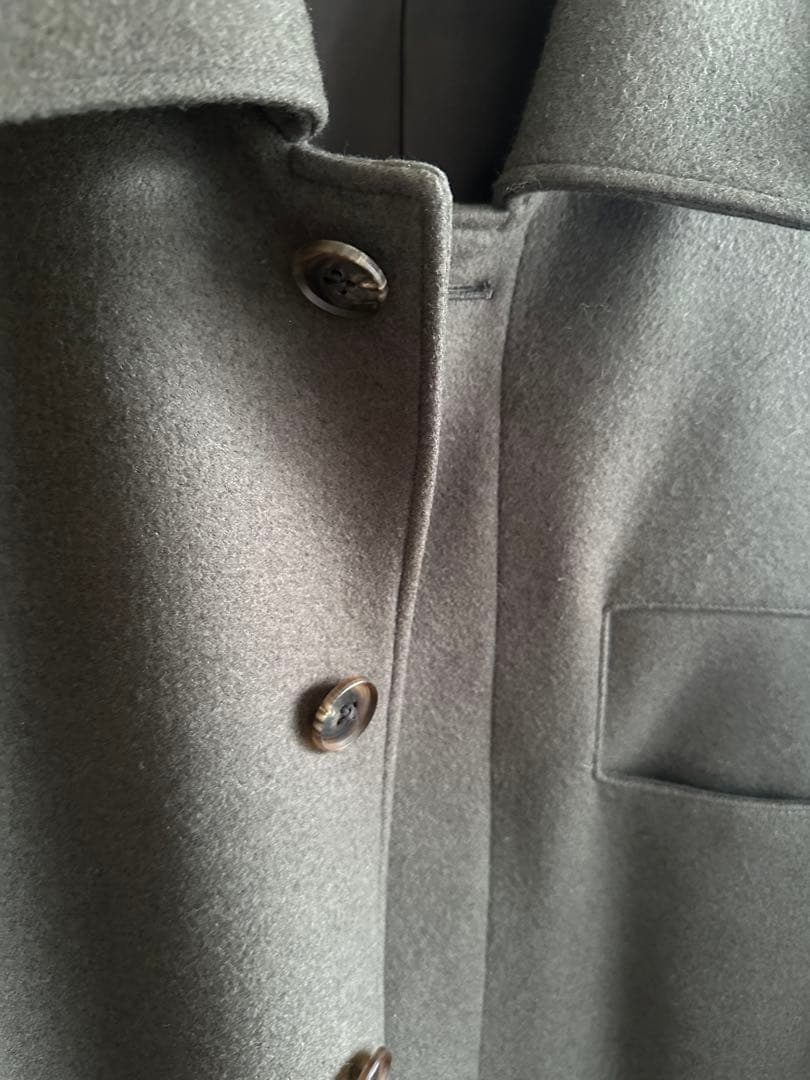 stein シュタイン　OVERSIZED MELTON LEAN JACKET