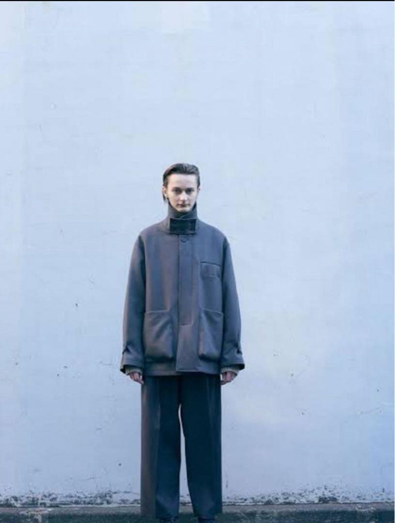 stein シュタイン　OVERSIZED MELTON LEAN JACKET