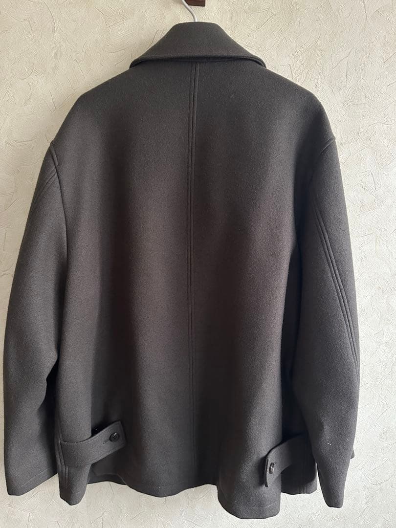 stein シュタイン　OVERSIZED MELTON LEAN JACKET