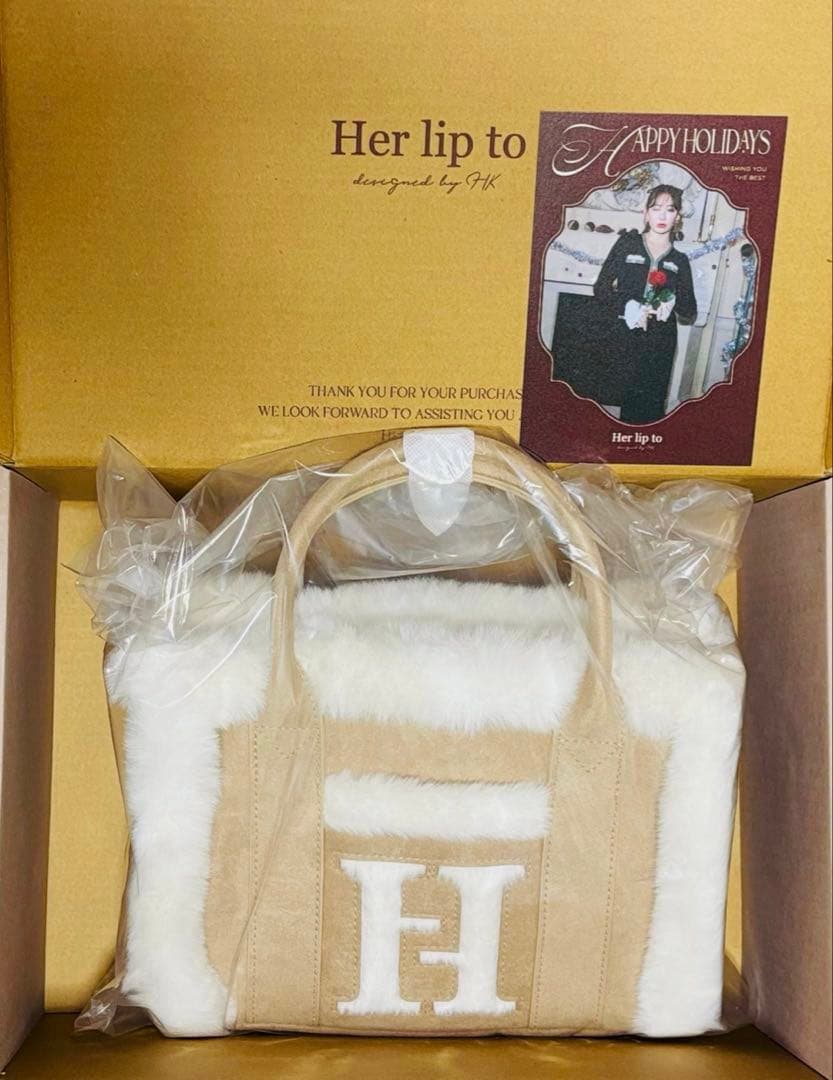 専用【新品未使用】Her lip to Cozy Winter Tote Bag