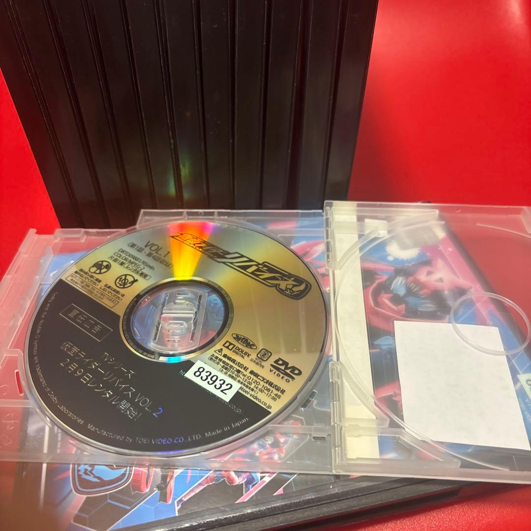 仮面ライダーリバイス DVD 全12巻　レンタル品