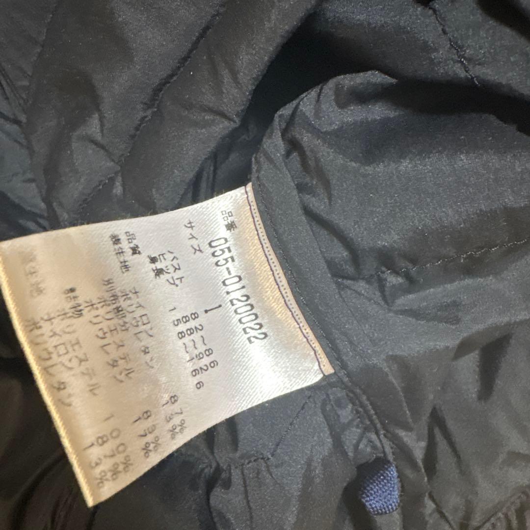 PEARLY GATES フード付きダウンジャケット ブラック