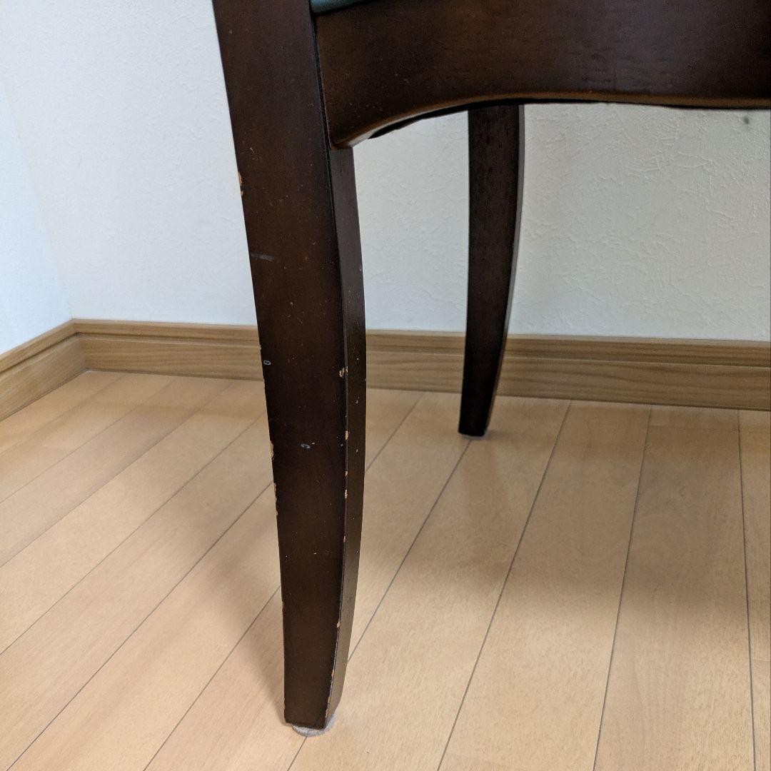 maruni マルニ ダイニングチェア ベルサイユチェア 猫脚 籐 ハイバック④