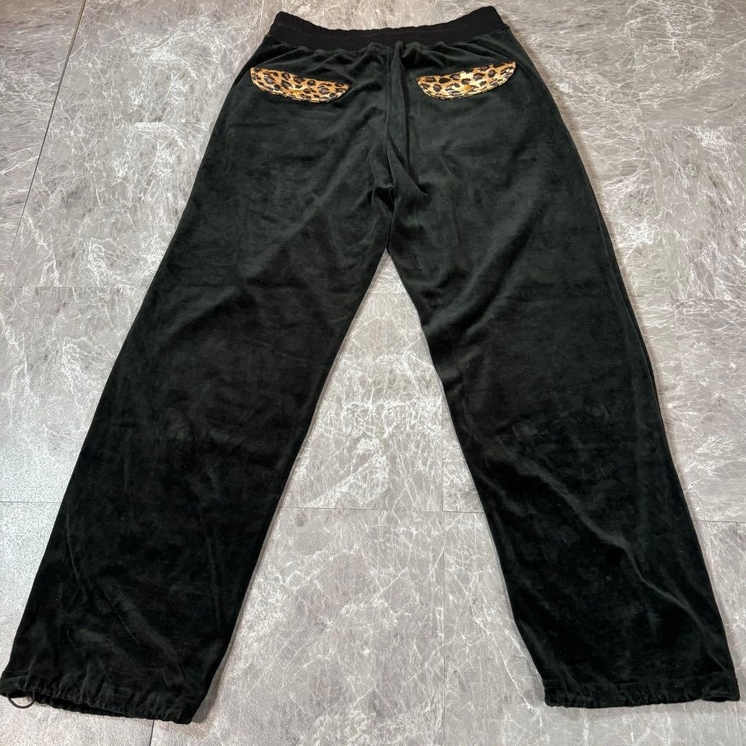 【GOLD 24karats Diggers】ベロア/セットアップジャージ/豹柄