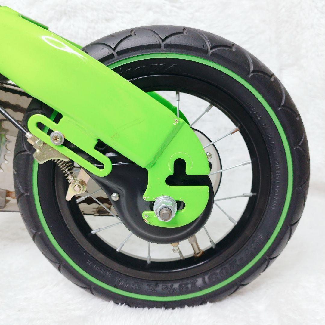 へんしんバイク 12インチ キッズバイク 希少カラー グリーン