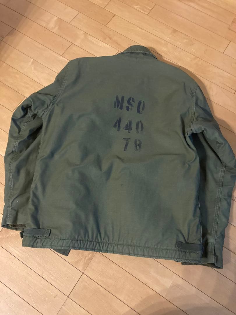 69s ビンテージ A-2デッキジャケット U.S.N 極上ステンシル