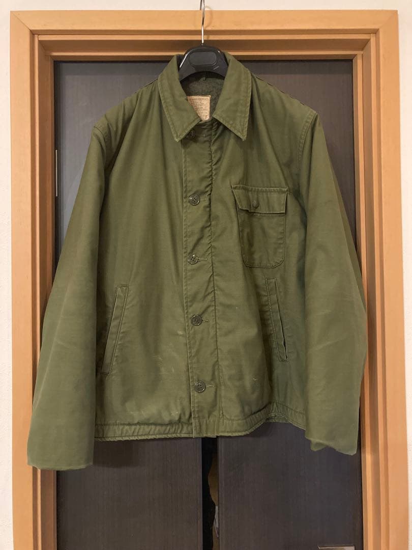 69s ビンテージ A-2デッキジャケット U.S.N 極上ステンシル