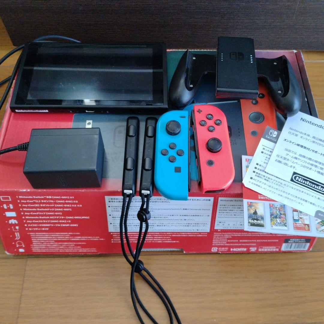 Switch Nintendo Switch Joy-Conネオンブルー/レッド