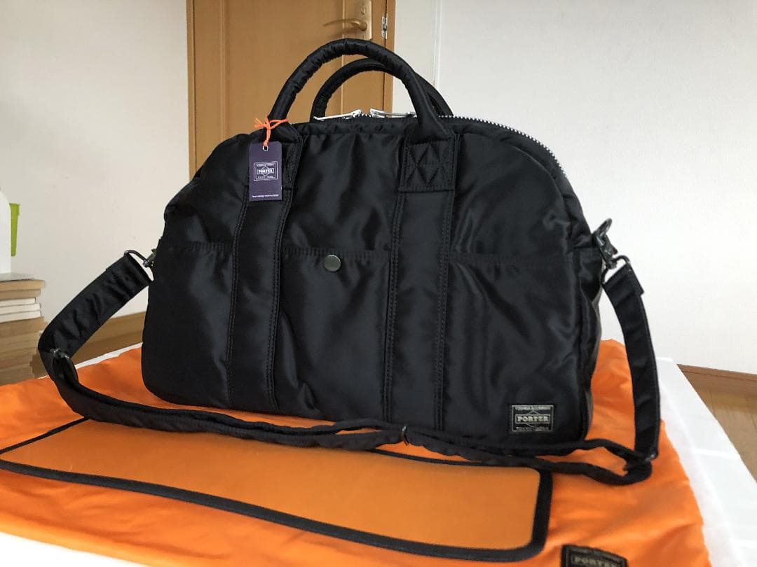ほぼ新品　ポーター　タンカー　新生　2way ボストン　バッグ　ショルダー　旅行