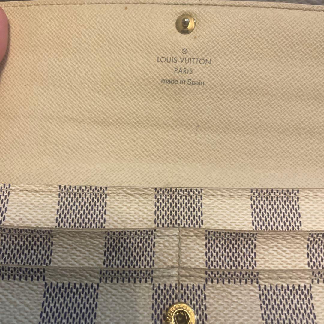 LOUIS VUITTON ダミエ・アズール 長財布　　値下げ⭕️即購入⭕️