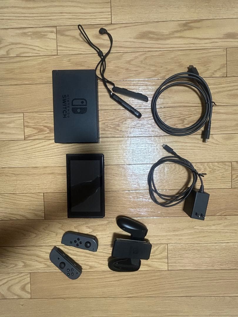 Nintendo Switch グレー 本体 セット 【美品】