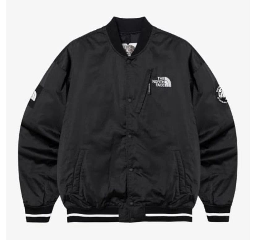 ☆ラスト1点☆ノースフェイス ホワイトレーベル　ブラック 　Lサイズ スタジャン