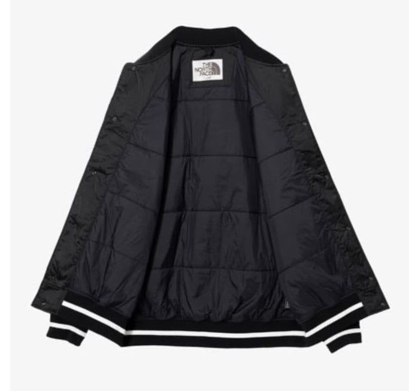 ☆ラスト1点☆ノースフェイス ホワイトレーベル　ブラック 　Lサイズ スタジャン