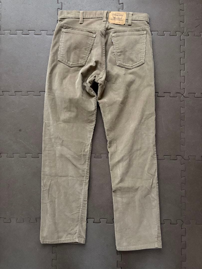 希少　80s levi's 521 コーデュロイ　USA製 W36