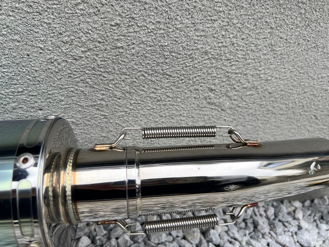 ホーネット250 Realize スリップオンマフラー 引取り可