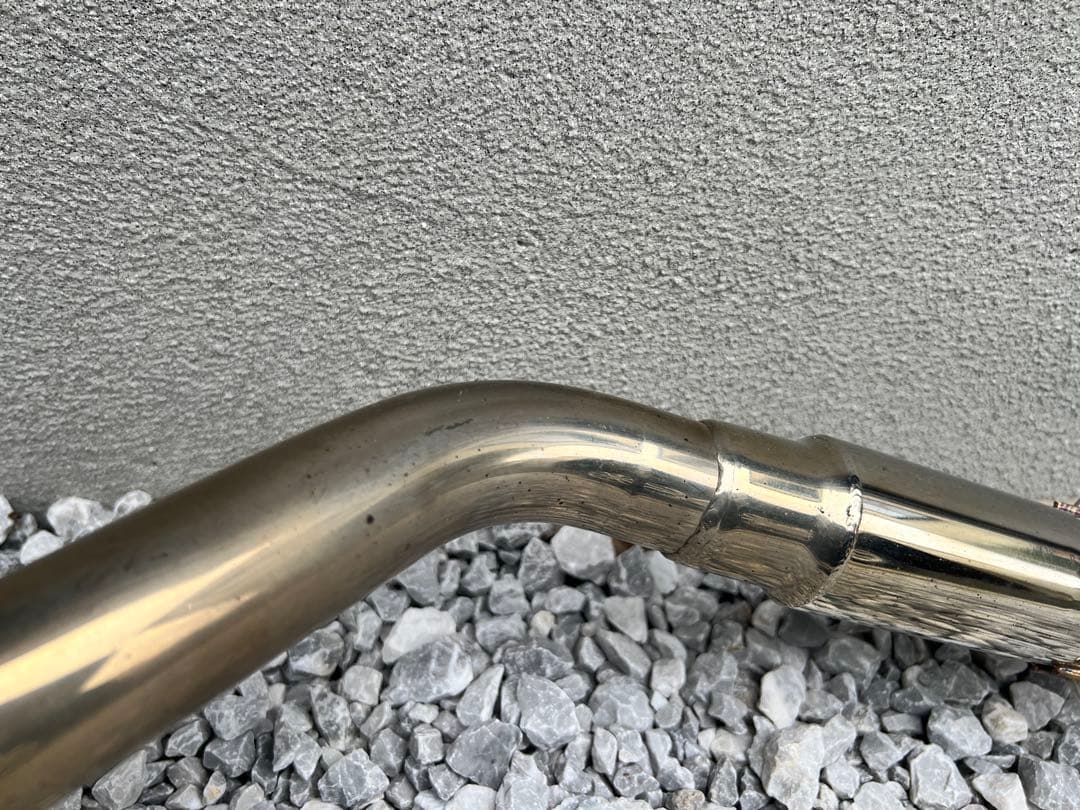 ホーネット250 Realize スリップオンマフラー 引取り可