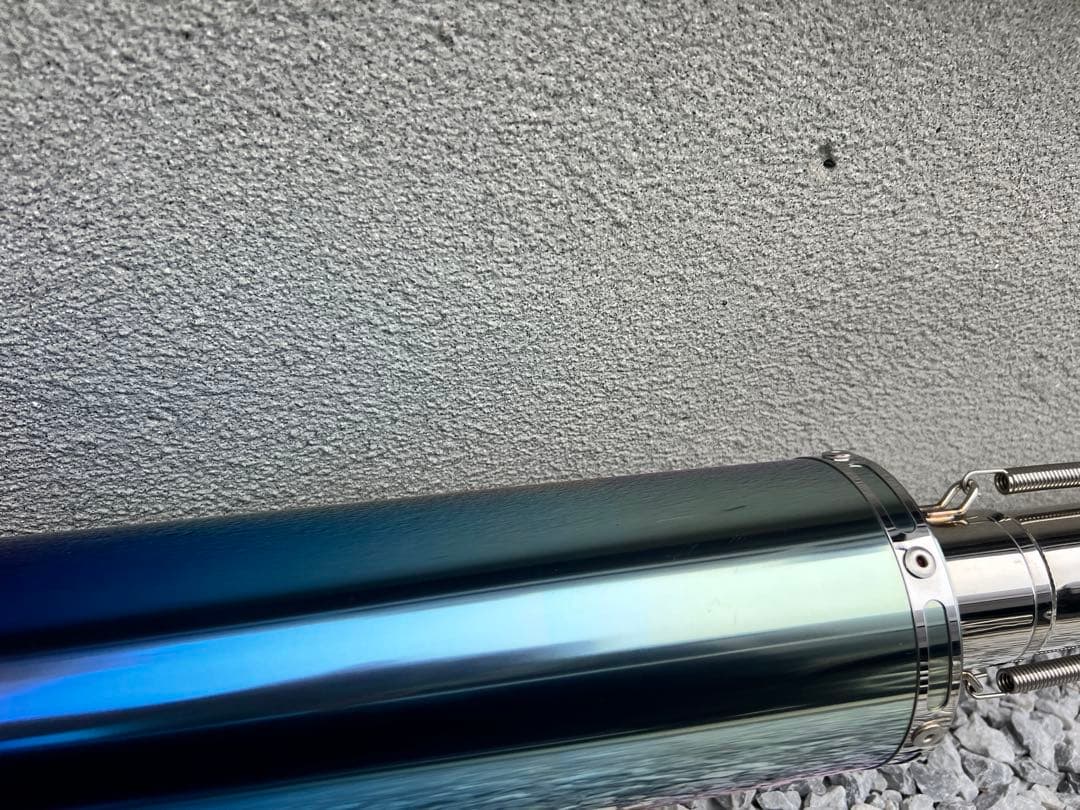 ホーネット250 Realize スリップオンマフラー 引取り可