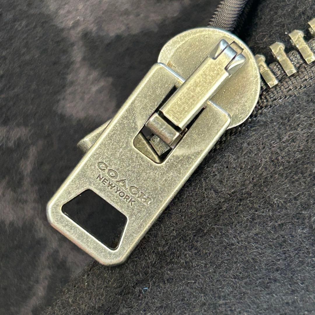 新品タグ付き✨COACH ダブル フェイス ウール ケープ ブラック