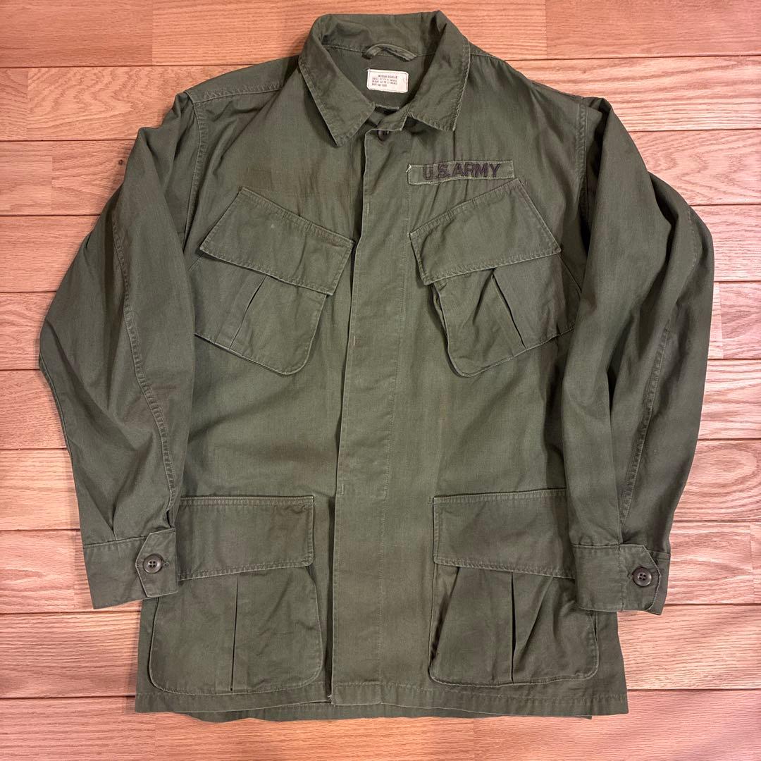 ジャングルファティーグ　ジャケット 3rd us.army ノンリップ