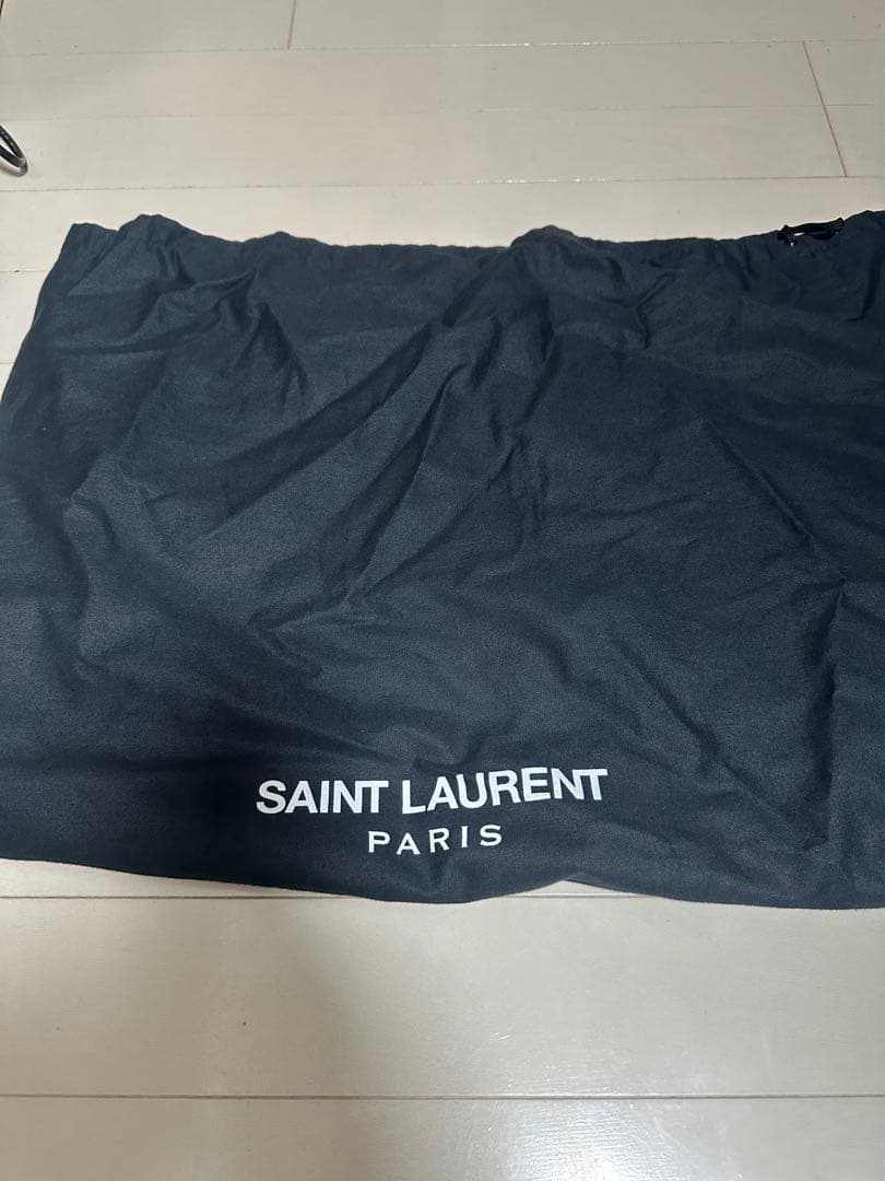 冒険野郎SAINT LAURENTリュック クロコ型押し