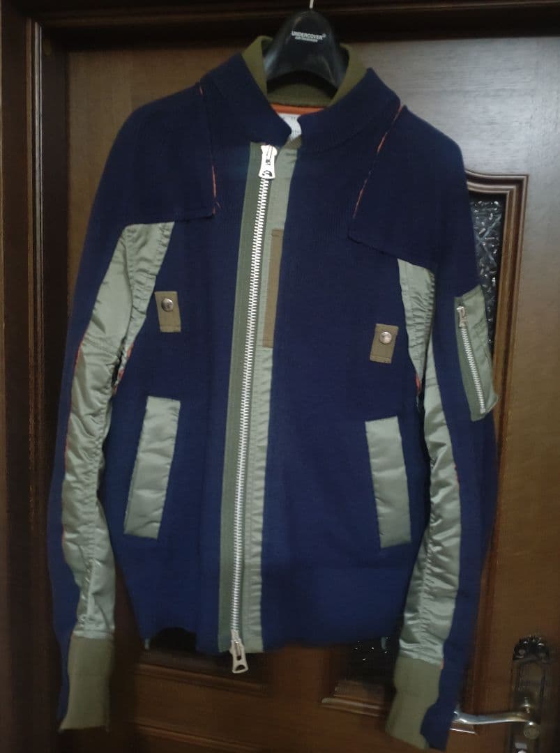 ジャケット・アウター Sacai 22SS Nylon Twill Mix Blouson MA-1