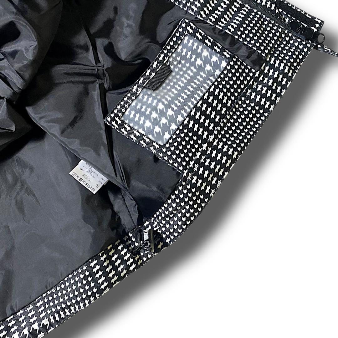 定価10.6万 L パーリーゲイツ 千鳥格子柄 スノーウェア スノボ 上下セット