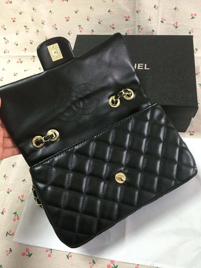 ❤️箱付き❤️ブラックショルダーバッグ｛黒色｝ 2way