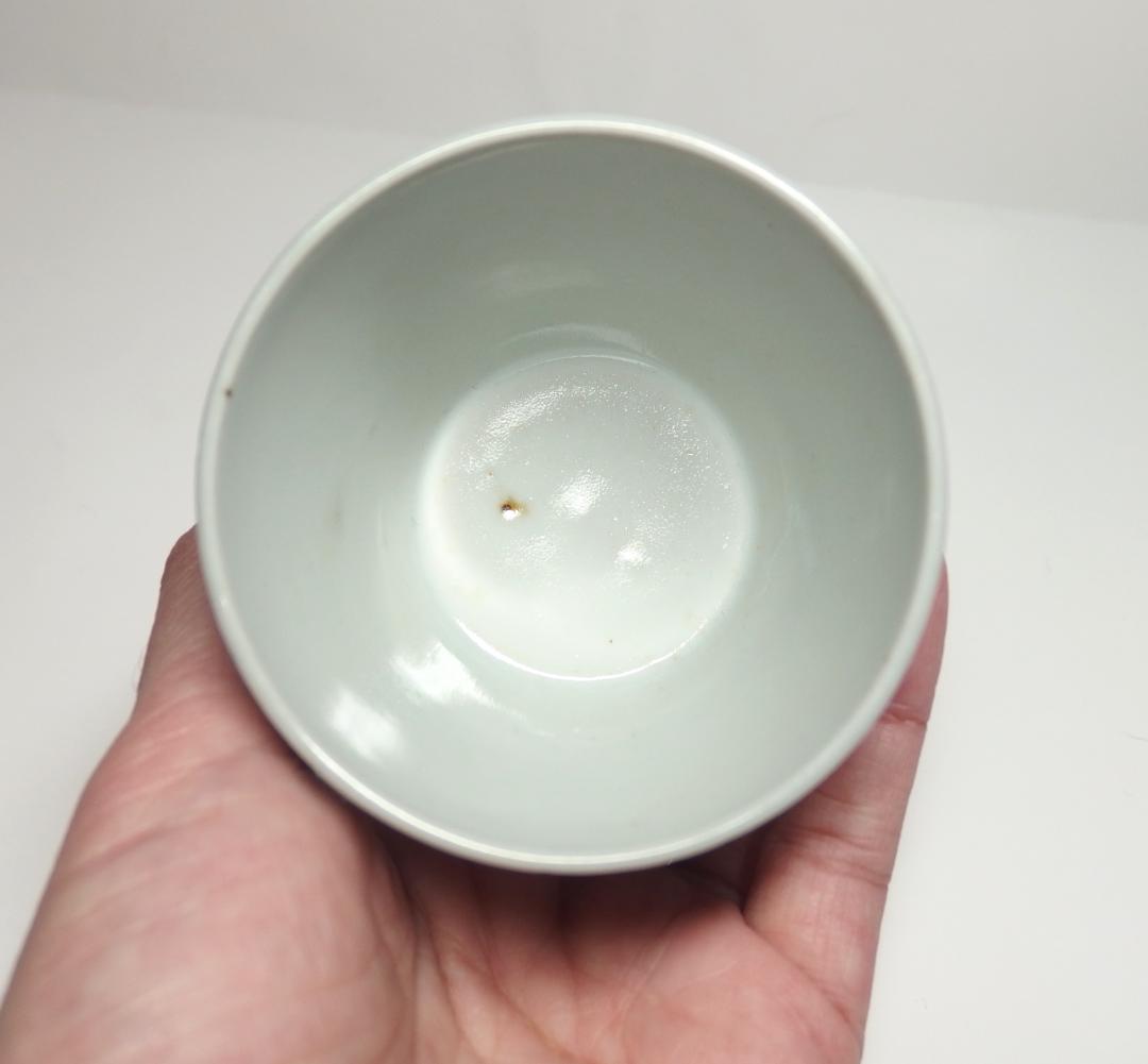 古伊万里染付梅花文蕎麦猪口/小ぶりサイズ