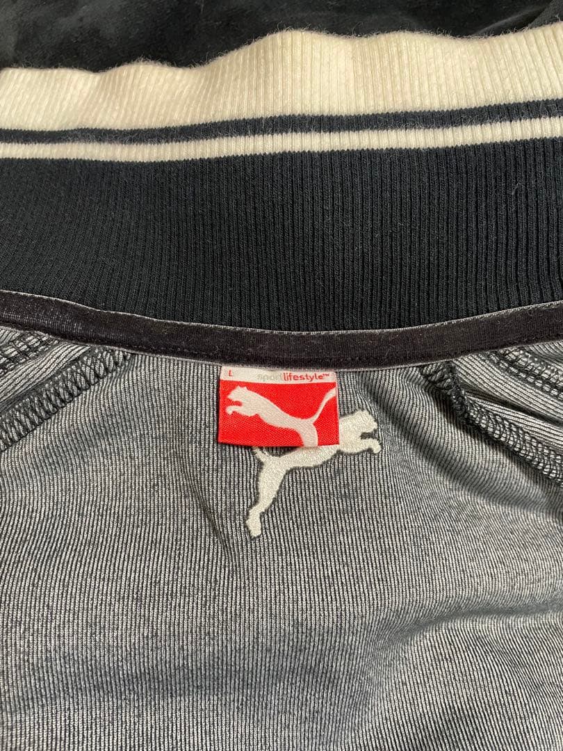 プーマ　PUMA ベロア 上下セットアップ　ジャージ ブラック L