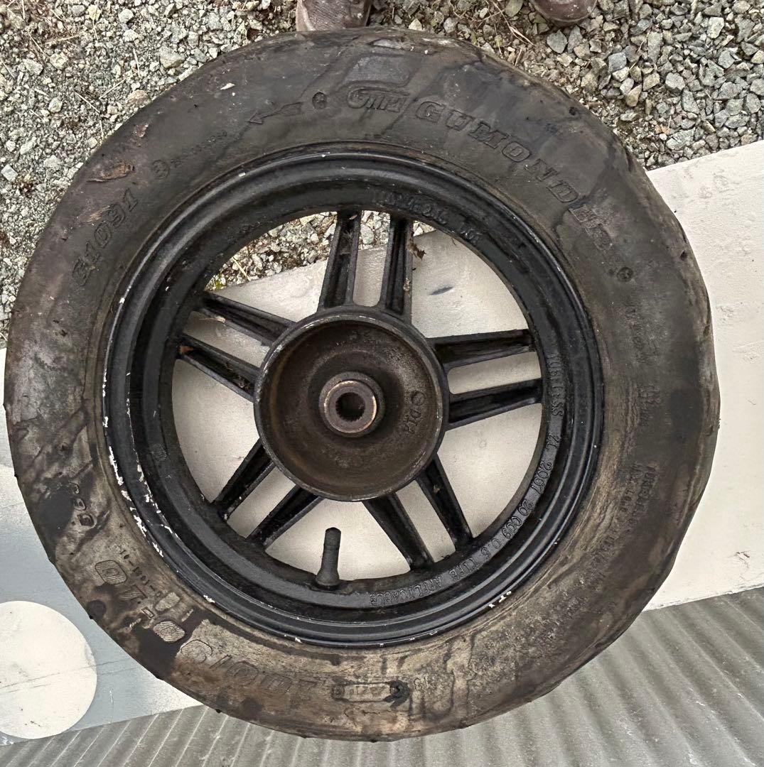 DIO ZX フロント　リアホイール　セット　AF35 HONDA 2st