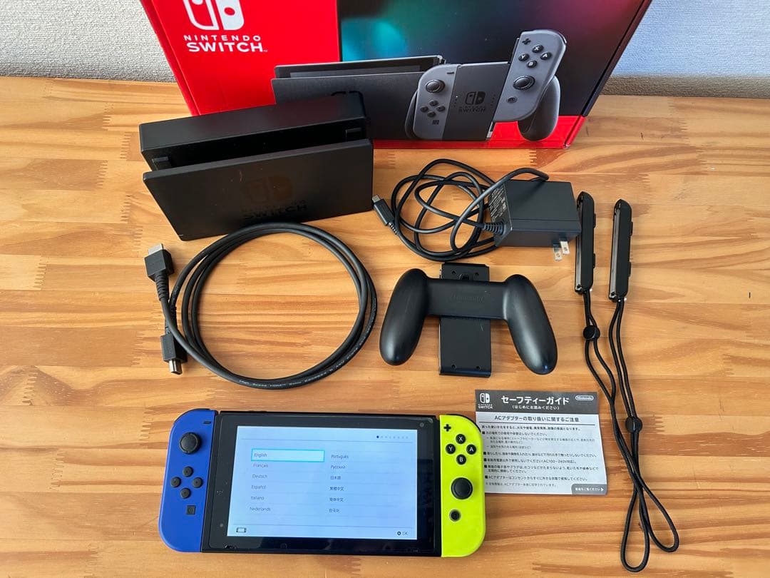 Nintendo Switch 本体 付属品全て有り　ジャンク品
