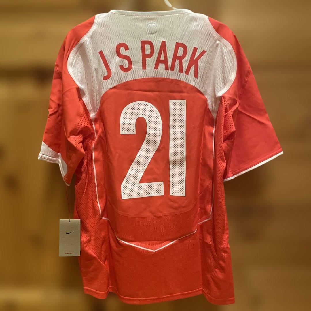 ナイキ　韓国チーム　ユニフォーム　パクチソン　L 2004